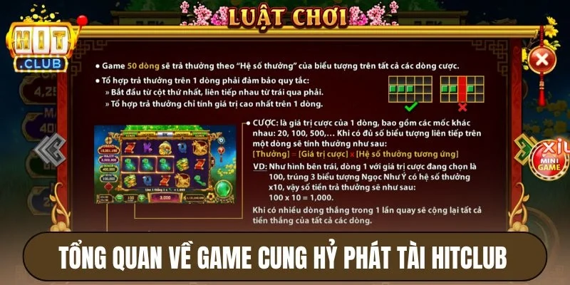 Tổng quan về game Cung hỷ phát tài Hitclub
